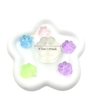 Jouet anti-stress lumineux 5+1 en forme de patte de chat, transparent, mini, premium, pour enfants