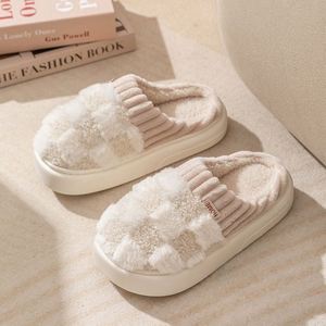 2025 New Arrival Cozy Winter Indoor Home Children Men's Thick Bottom Home <b>Slippers</b> for Women - Product Image 4