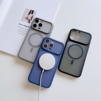 Coque magnétique personnalisable, nouvelle couleur, très vendue, pour iPhone 18 17 Pro Max, protection d'objectif givré en acrylique, antichoc
