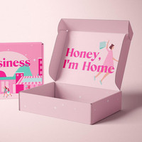 Boîte d'emballage cadeau en carton ondulé de luxe, écologique, colorée, petite, personnalisée, à prix compétitif, en forme d'avion en papier