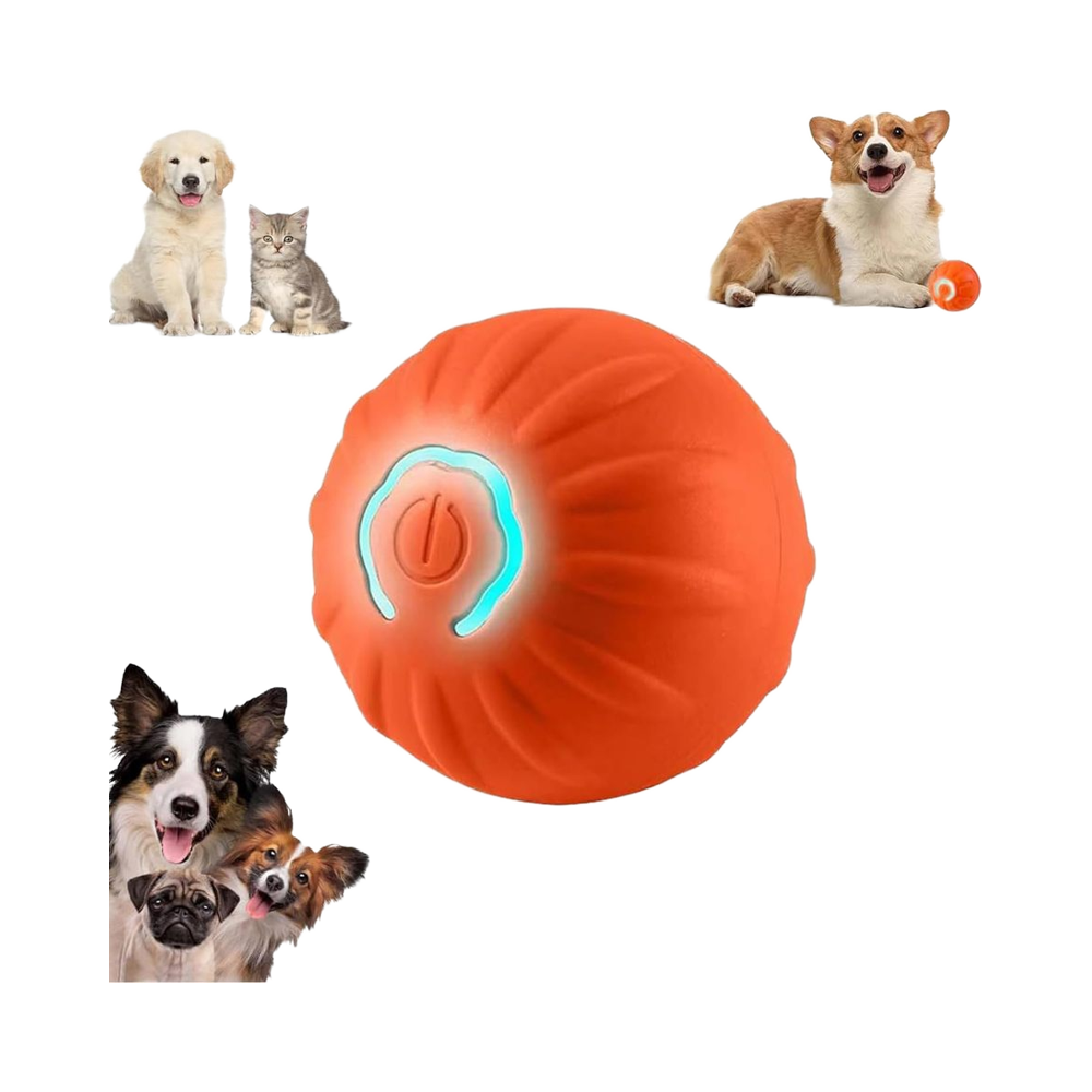 vibrating dog toy ball Joyhound Electronic Bouncing Ball Dog Toy main image 1