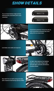 Bicicleta Eléctrica Todoterreno de Ciudad C29-1 con Batería Única en Stock en Almacén de la UE y el Reino Unido, Bicicleta Eléctrica Híbrida de Montaña para Adultos - Product Image 4