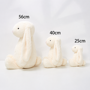 Cadeaux de Pâques, jouets en peluche doux et mignons, lapins en peluche lestés, jouets en peluche à longues oreilles - Product Image 4
