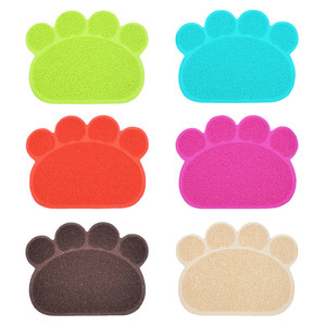 Tapis pour litière, tapis <span class=keywords><strong>anti</strong></span>-dérapant pour attraper les griffes de <span class=keywords><strong>chat</strong></span>, tapis de sol facile à nettoyer, accessoires pour animaux de compagnie - Product Image 1