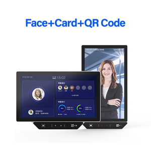 Lector biométrico de reconocimiento de código <span class=keywords><strong>QR</strong></span> de control de acceso de puerta facial de 15,6 pulgadas con API y SDK gratuitos - Product Image 6