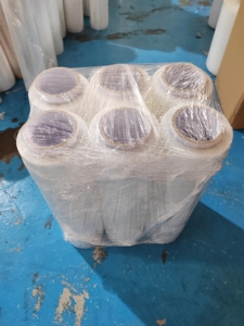 Material laminado de buena calidad, alta barrera, bajo MOQ, embalaje de plástico, película de grado alimenticio elástica transparente, rollo de PE hecho a máquina - Product Image 3