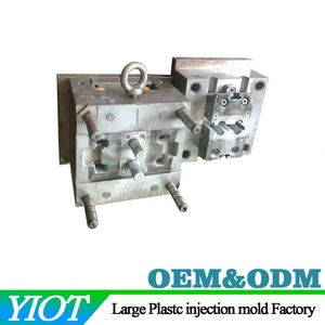 Molde de inyección de plástico de alta precisión OEM en oferta, molde de inyección de plástico con inserto metálico para cubierta antipolvo de entrada de aire de secador de pelo - Product Image 5