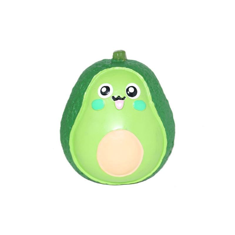 Avocat vert en tranches