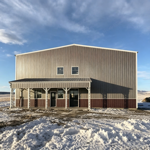 Bâtiment en acier préfabriqué de style moderne pour le stationnement des voitures, structure en acier avec panneaux sandwich, <span class=keywords><strong>garage</strong></span> - Product Image 3