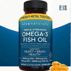 <span class=keywords><strong>Huile</strong></span> de poisson des grands fonds 2200mg <span class=keywords><strong>en</strong></span> capsules molles, marque privée OEM/ODM, complément d'oméga-3 pour renforcer l'immunité des adultes - Product Image 2