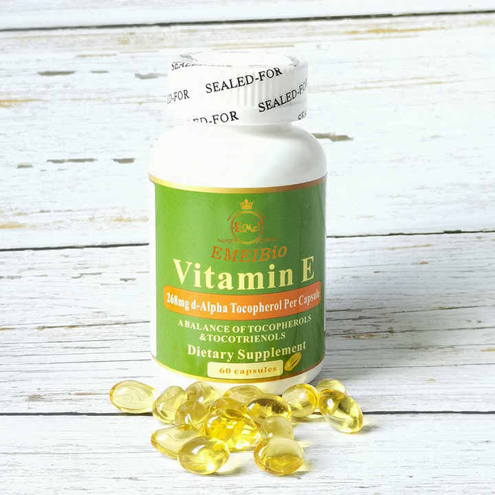 Oem Natürliche Vitamin E Softgel Kapsel Haut Aufhellung Produkte