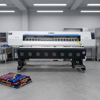 Mesin Printer Sublimasi Otomatis Versijet 1.8m 2 Printhead I3200 untuk Pencetakan Tekstil Roll-to-Roll Harga Pabrik Langsung