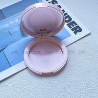 Nouvelle boîte compacte en plastique personnalisée de 20g pour cosmétiques, avec couvercle à clapet, pour poudre, contrôle du sébum et re-touches de maquillage