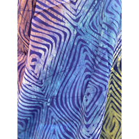 Batik Adire Alabela dessiné à la main sur tissu en mousseline