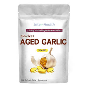 Ausreson OEM Helal Yaşlı Sarımsak Ekstresi Yumuşak Kapsül 7500mg Organik Takviye Sarımsak Yağı Yumuşak Kapsül Saç İçin - Product Image 1