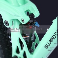 Vélo de montagne Watchdog 2 Alaska à suspension souple, fourche à air, frein à huile à quatre pistons, cadre en alliage d'aluminium, absorption des chocs, moyeu ECC