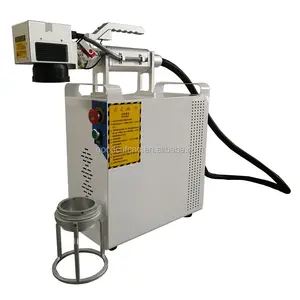 High accuracy RAYCUS source 30w 50w fiber laser metal marking machine