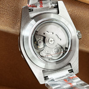 Nouvelles montres mécaniques en acier inoxydable pour hommes 2025, améliorées, avec mouvement NH35, pour les hommes qui s'en fichent, je suis déjà en retard - Product Image 6