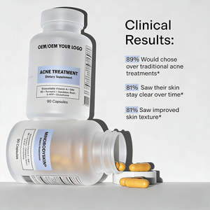 Suplemen Kapsul Pencerah Kulit untuk Dewasa Pria Wanita, Ekstrak <span class=keywords><strong>Herbal</strong></span> OEM/ODM untuk Perawatan Kulit, Mengatasi Jerawat dan Menyeimbangkan Hormon - Product Image 2