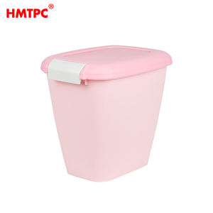 Kase ve Besleyiciler için Pembe Evcil Hayvan Mama Saklama Kovası - Product Image 5