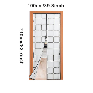 <span class=keywords><strong>Rideau</strong></span> de porte magnétique isolant <span class=keywords><strong>thermique</strong></span> en EVA, écran de confidentialité translucide, sans perçage, étanche, pour cuisine et salon - Product Image 6