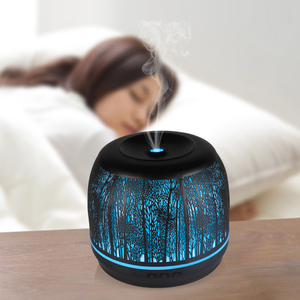 Humidificador y difusor de aceite esencial de 500 ML, bonito difusor de aceite esencial con 7 luces relajantes para el hogar, oficina, habitación, SPA, Yoga - Product Image 2