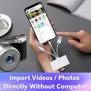 Diseño multipuerto Plug and Play lector de tarjetas de memoria SD <span class=keywords><strong>USB</strong></span> 3,0 adaptador OTG con conector <span class=keywords><strong>USB</strong></span>/<span class=keywords><strong>USB</strong></span> C - Product Image 6