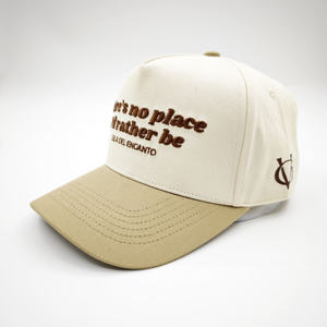 Gorra de Béisbol de 5 Paneles de Alta Calidad, Logotipo Bordado en 3D Personalizado, Diseño Dobby Dot, Estilo Gorra Deportiva para Papá, Dos Tonos, 100% Algodón - Product Image 1