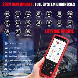 2024 mới ra mắt Máy quét x431 crp429c OBD2 cấp độ toàn bộ hệ thống đọc mã cập nhật miễn phí trọn đời với 15 dịch vụ đặt lại - Product Image 5