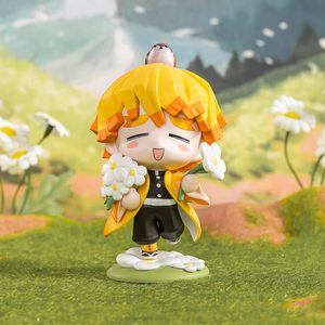 Nuevo Original Pop Mart <span class=keywords><strong>Kimetsu</strong></span> <span class=keywords><strong>No</strong></span> <span class=keywords><strong>Yaiba</strong></span> Birth Flower Series Blind Box Figure Lovely Trendy Toys Doll Decoration Mystery Box Gifts - Product Image 4