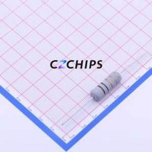 Resistencia de Orificio Pasante EWWR0006J1R00T9, Componente de Orificio Pasante (THT), D8xL23.5mm, Bobinada, 1 Ohm, 5%, 6W - Product Image 1