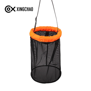 Cesto Galleggiante per Pesci ad Asciugatura Rapida, Rete Pieghevole in Nylon per Conservazione Pesci Vivi, per Kayak, Barca e Pesca da Molo - Product Image 1