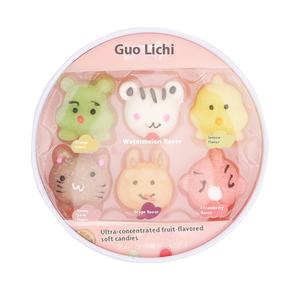 Cartone animato a forma di Halal zucchero dolce caramella acida e dolce aromatizzato succo di gomma alla rinfusa regalo per i bambini - Product Image 5