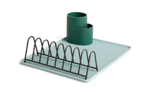 Organisateur de cuisine en acier inoxydable pour comptoir et placard, égouttoir à vaisselle, support de rangement pour assiettes et plats