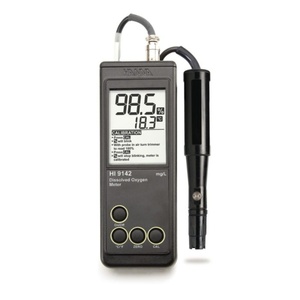 Medidor de Oxígeno Disuelto Portátil HANNA-HI9142 con 1 Año de Garantía, Medidor de Oxígeno Polarográfico de Alta Precisión HI9142 para Medio Ambiente - Product Image 1