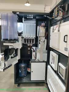 Distributeur automatique de matcha intelligent commercial sur pied, écran tactile 32 pouces, machine à café expresso, code QR, <span class=keywords><strong>carte</strong></span> de crédit - Product Image 6