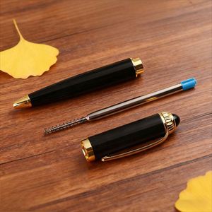 High Quality Luxury Metal Ballpoint <b>Pen</b> with Diamonds Business Signature Metal <b>Pen</b> Black Custom <b>Pens</b> Suitable for Giving As Gift - Product Image 5