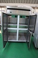 Peralatan Dapur Komersial Kulkas Enam Pintu Untuk Bar