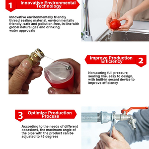 Fibre d'étanchéité de filetage 55 Composés d'étanchéité et scellants pour cordon d'étanchéité - Product Image 2