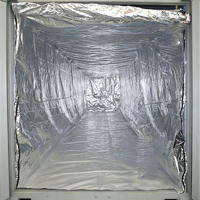 Doublure de conteneur isolée en aluminium, résistante à la chaleur, imperméable, isolation thermique pour conteneurs maritimes de 20/40 pieds