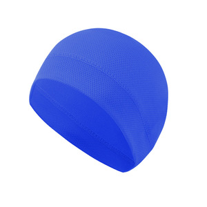 Casquette de cyclisme en maille, couleur unie, respirante, haute élasticité, doublure de casque pour les sports de plein air, protection solaire, unisexe, adulte - Product Image 1