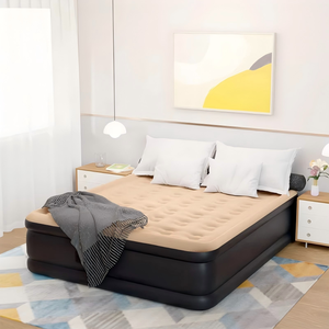 Ensemble <span class=keywords><strong>de</strong></span> camping <span class=keywords><strong>extérieur</strong></span> moderne, matelas pneumatique auto-gonflant en PVC épais <span class=keywords><strong>de</strong></span> 40 cm, tapis <span class=keywords><strong>de</strong></span> couchage pliable avec pompe - Product Image 1