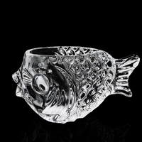 Youpin Aeofa — Vase en verre Transparent pour plante de Terrarium hydroponique, Pot de fleurs pour Table, décoration de maison, en forme de poisson
