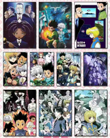 Little Puppy Studio One Piece Hunter X Hunter Chainsaw Man DS A5 Sammelkarten Farbige Anime-Spielkarten Spielzeug