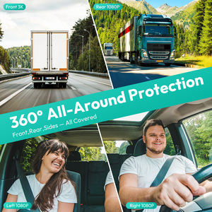 Cámara para Coche Botslab con 4 Cámaras y Pantalla Táctil de 360°, Grabador de Video 4K+2K, Visión Nocturna Starvis Real, Control por Aplicación, GPS, Sensor G, Grabación - Product Image 4