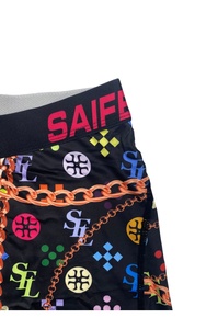 Calzoncillos Boxer Personalizados para Hombre con Estampado Geométrico, Cintura Media, Elásticos, Transpirables, Casuales - Product Image 5
