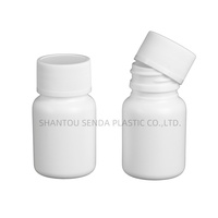 Bouteille en plastique de 50ml PE bonne étanchéité bouteilles emballage et impression bouteille de capsule de pilule
