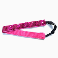 Serre-têtes à paillettes pour filles, élastiques, antidérapants, pour la danse, le sport, le ballet, la gymnastique et le cheerleading