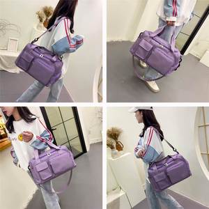 Bolsa Deportiva de Gimnasio para Hombre y Mujer, Mochila Deportiva con Compartimento para Zapatos y Ropa Mojada, Bolsa de Viaje para Fin de Semana - Product Image 5