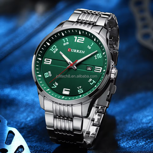 Montre Homme CURREN 8411 de Luxe, Tendance et Étanche, en Acier Inoxydable, à Quartz, pour Hommes - Vente en Gros - Product Image 4
